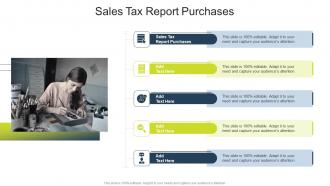 Sales Tax Report Purchases In Powerpoint And Google Slides Cpb