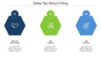 Sales Tax Return Filing Ppt Powerpoint Presentation Show Example Introduction Cpb