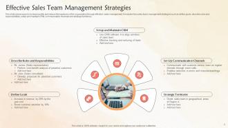 Sales Team Management Powerpoint Ppt Template Bundles
