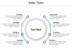 Sales team ppt powerpoint presentation ideas skills cpb