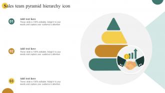 Sales Team Pyramid Hierarchy Icon