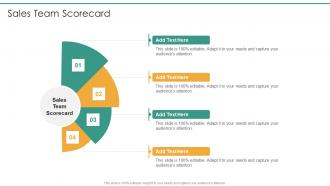 Sales Team Scorecard In Powerpoint And Google Slides Cpb