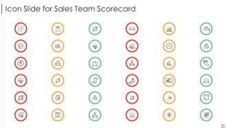 Sales team scorecard powerpoint presentation slides