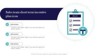 Sales Team Short Term Incentive Plan Icon