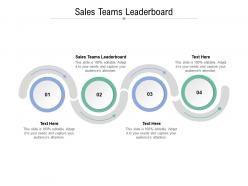 Sales teams leaderboard ppt powerpoint presentation portfolio tips cpb