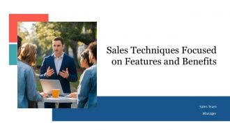 Sales Techniques Focused On Features And Benefits PPT Mockup AT Sales Techniques Focused On Features And Benefits PPT Mockup AT