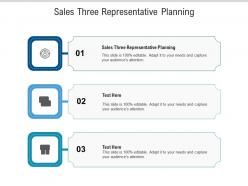 Sales three representative planning ppt powerpoint presentation portfolio visual aids cpb
