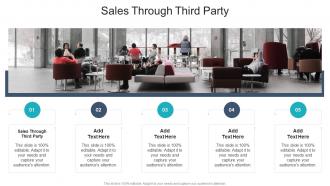 Sales Through Third Party In Powerpoint And Google Slides Cpb