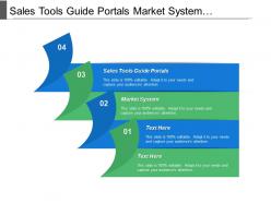 Sales tools guide portals market system customer segmentation