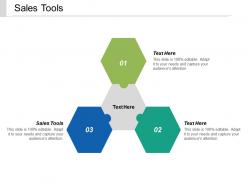 Sales tools ppt powerpoint presentation infographics guidelines cpb