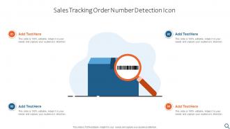Sales Tracking Order Number Detection Icon