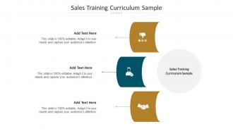 Sales Training Curriculum Sample Ppt Powerpoint Presentation Outline Cpb
