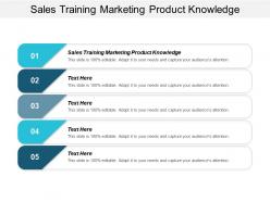 Sales training marketing product knowledge ppt powerpoint presentation model tips cpb