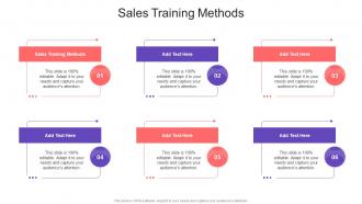 Sales Training Methods In Powerpoint And Google Slides Cpb