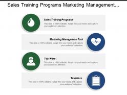 Sales Training Programs Marketing Management Tool Budgeting Process