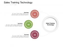 Sales training technology ppt powerpoint presentation summary guide cpb