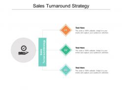 Sales turnaround strategy ppt powerpoint presentation icon file formats cpb