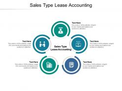 Sales type lease accounting ppt powerpoint presentation infographics topics cpb