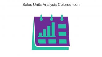 Sales Units Analysis Colored Icon In Powerpoint Pptx Png And Editable Eps Format