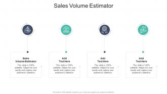 Sales Volume Estimator In Powerpoint And Google Slides Cpb