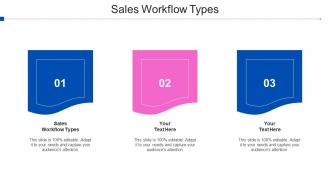 Sales Workflow Types Ppt Powerpoint Presentation Portfolio Aids Cpb