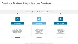 Salesforce Business Analyst Interview Questions In Powerpoint And Google Slides Cpb