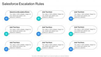 Salesforce Escalation Rules In Powerpoint And Google Slides Cpb