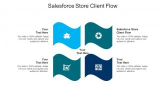 Salesforce store client flow ppt powerpoint presentation summary elements cpb