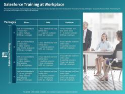Salesforce Training At Workplace Ppt Powerpoint Presentation Model Infographics
