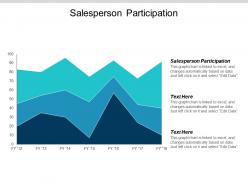 Salesperson participation ppt powerpoint presentation summary smartart cpb