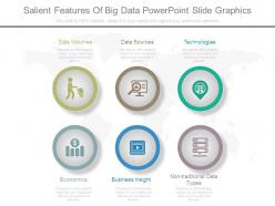Salient features of big data powerpoint slide graphics