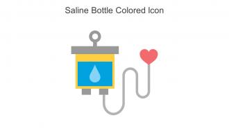 Saline Bottle Colored Icon In Powerpoint Pptx Png And Editable Eps Format