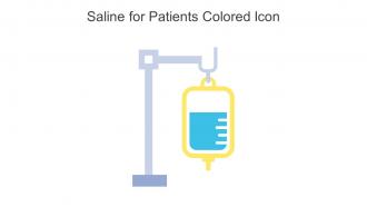 Saline For Patients Colored Icon In Powerpoint Pptx Png And Editable Eps Format