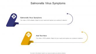 Salmonella Virus Symptoms In Powerpoint And Google Slides Cpb