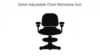 Salon Adjustable Chair Monotone Icon In Powerpoint Pptx Png And Editable Eps Format