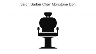 Salon Barber Chair Monotone Icon In Powerpoint Pptx Png And Editable Eps Format