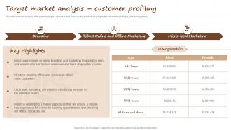Salon Start Up Business Target Market Analysis Customer Profiling BP SS