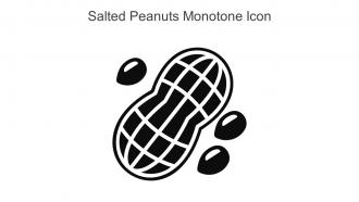 Salted Peanuts Monotone Icon In Powerpoint Pptx Png And Editable Eps Format