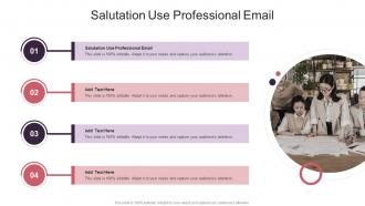 Salutation Use Professional Email In Powerpoint And Google Slides Cpb