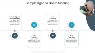 Sample Agenda Board Meeting In Powerpoint And Google Slides Cpb