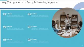 Sample agenda powerpoint ppt template bundles