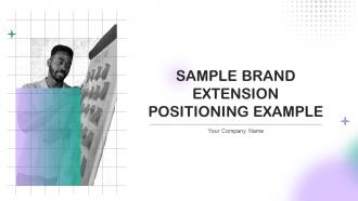 Sample Brand Extension Positioning Example Branding MD