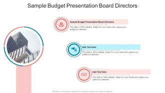 Sample Budget Presentation Board Directors In Powerpoint And Google Slides Cpb