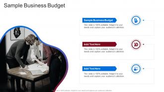 Sample Business Budget In Powerpoint And Google Slides Cpb