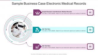 Sample Business Case Electronic Medical Records In Powerpoint And Google Slides Cpb