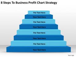 Sample Business Powerpoint Presentation To Profit Chart Strategy Templates