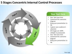 Sample business process diagram control processes powerpoint templates ppt backgrounds for slides