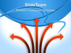 Sample business process flow presentation arrows background chart ppt slides powerpoint