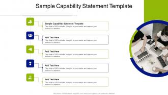 Sample Capability Statement Template In Powerpoint And Google Slides Cpb