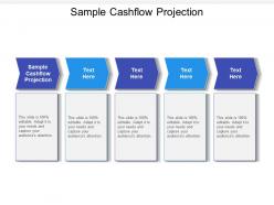 Sample cashflow projection ppt powerpoint presentation professional cpb